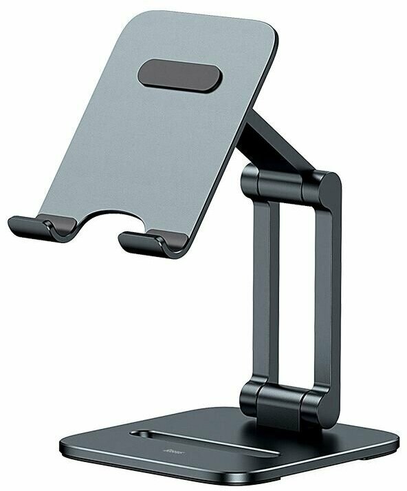 Настольная подставка Baseus Biaxial Foldable Metal Stand Grey LUSZ000013