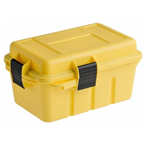 фото Герметичный ящик для мелочевки dry-912-yellow, желтый, внешний размер 221*135*120 мм offroadteam