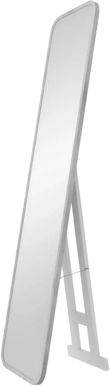 Зеркало декоративное напольное Inspire Монблан овал 40x175 см цвет бетон - фотография № 1