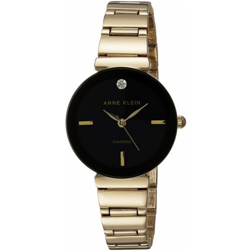 Наручные часы ANNE KLEIN Diamond 100065, черный, золотой