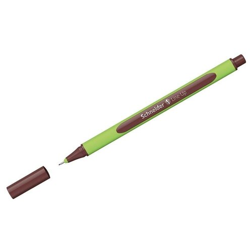 Ручка капиллярная Schneider Line-Up коричневая, 0,4мм, цена за штуку, 261045