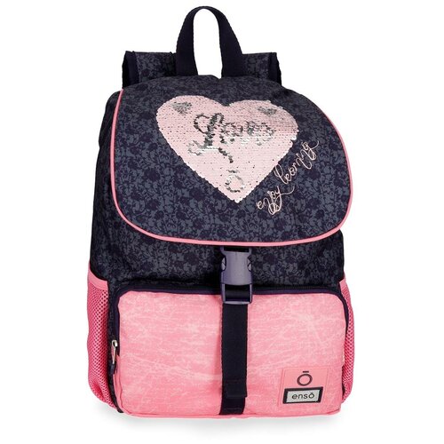 Enso Рюкзак Learn (9142261), розовый/фиолетовый сумка enso розовый фиолетовый