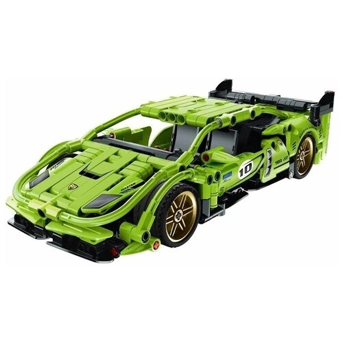 Конструктор iM. Master Красный спорткар инерционный, Техник, серия Mechanical Master