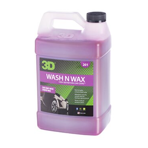 3D Wash N Wax шампунь с воском для ручной мойки автомобиля, 3,78 л.