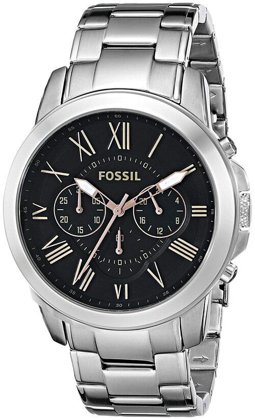 Наручные часы FOSSIL, черный