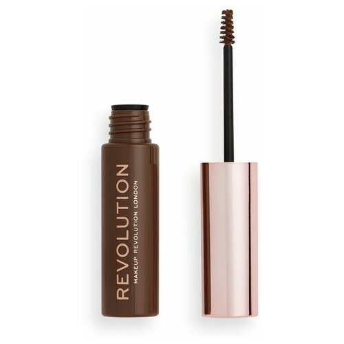 Makeup Revolution Тушь для бровей гелевая Medium Brown