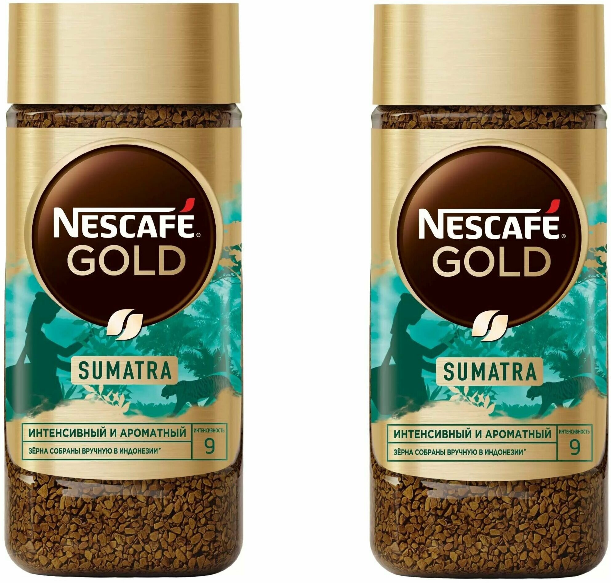 Кофе растворимый сублимированный Nescafe Gold Origins Sumatra 170 г 2 шт - фотография № 1