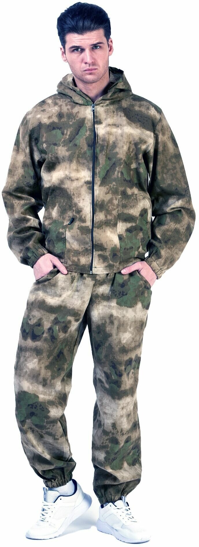 Маскировочный костюм(куртка+брюки) мужской Prival Летний, 44-46/176, кмф Мох