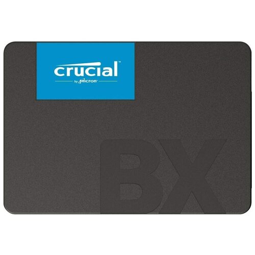 Твердотельный накопитель Crucial BX 500 ГБ SATA CT500BX500SSD1 твердотельный накопитель crucial bx 2 тб sata ct2000bx500ssd1