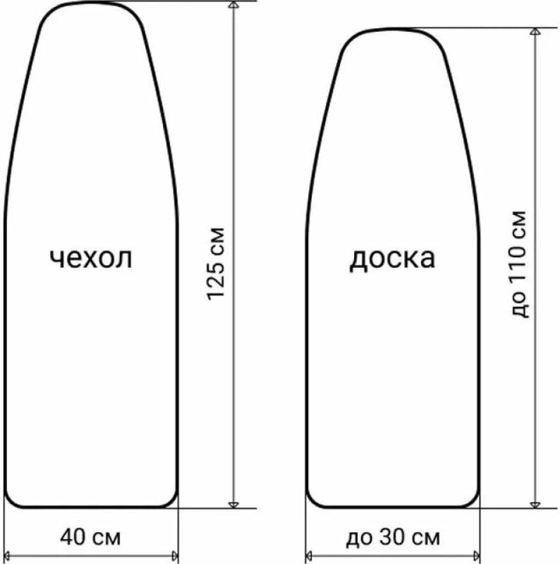 Чехол для гладильной доски Leifheit Thermo Reflect