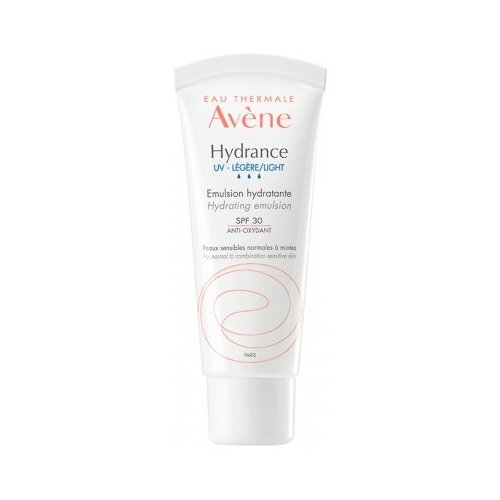 легкая увлажняющая эмульсия hydrance uv legere emulsion hydratante spf30 40мл Avene UV Legere Emulsion SPF30 Эмульсия увлажняющая, 40мл.