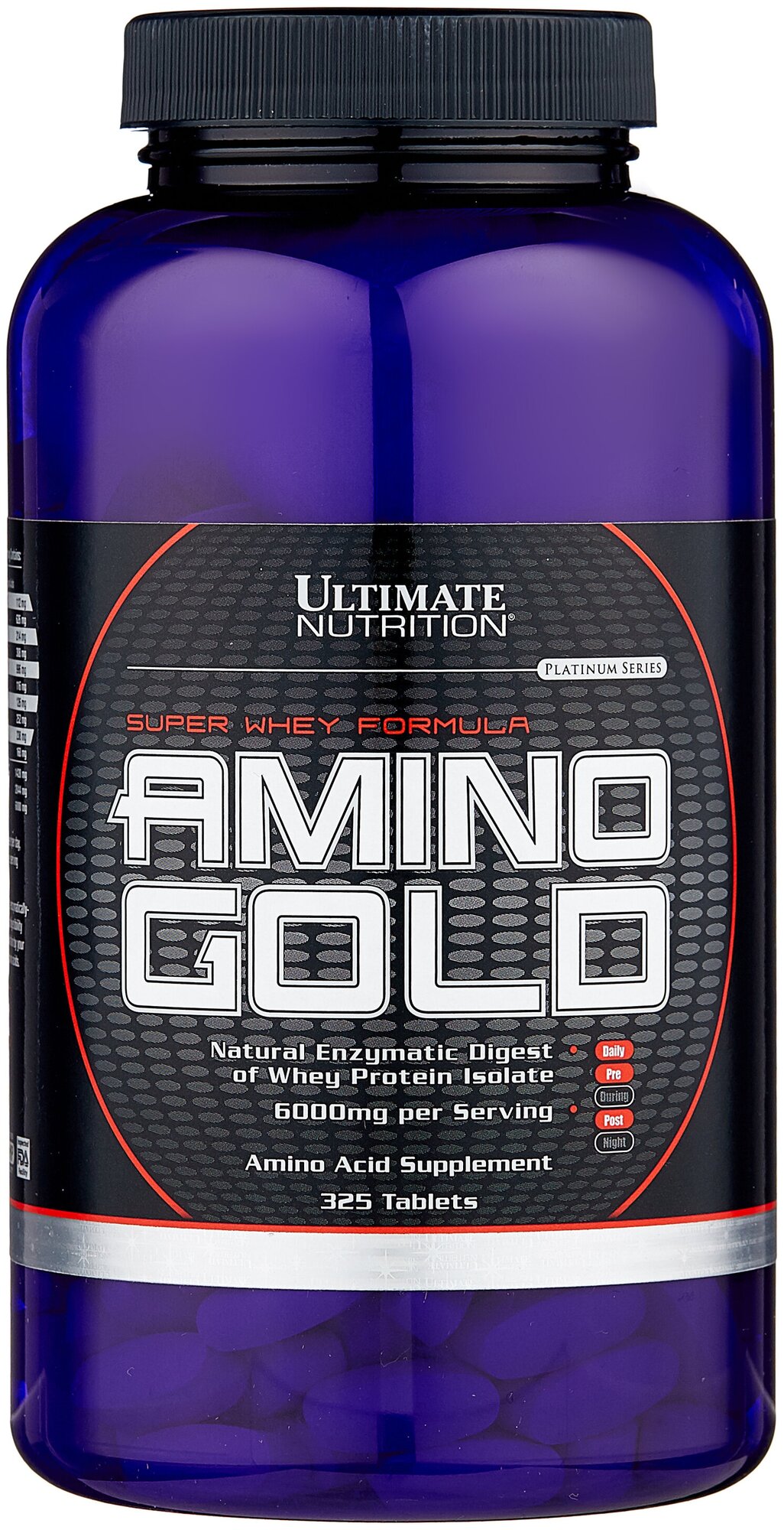 Комплекс аминокислот Ultimate Nutrition Amino Gold 325 tabs 1500 mg
