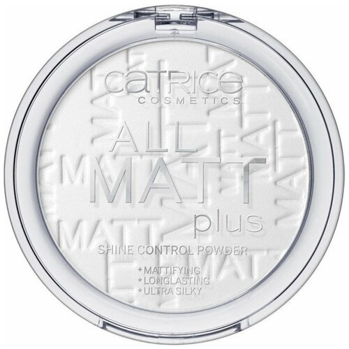 CATRICE Пудра компактная All matt plus 1 шт. 001 Universal 10 г