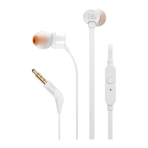 Наушники JBL T110 White JBLT110WHT 489600₽