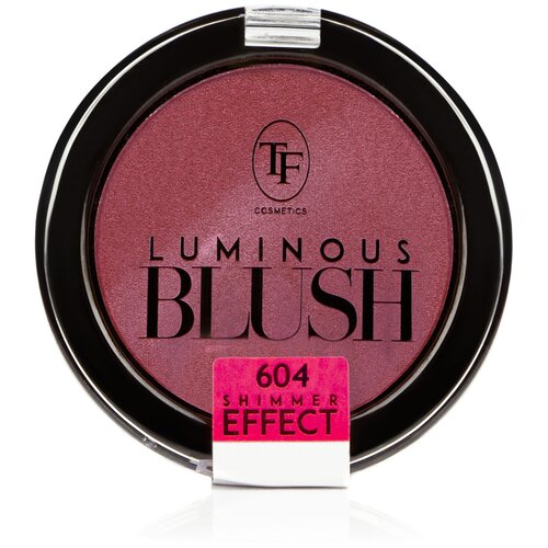 TF Cosmetics пудровые румяна с шиммер-эффектом Luminous Blush, 604 пепельный розовый румяна для лица tf cosmetics luminous blush т 603 6 г