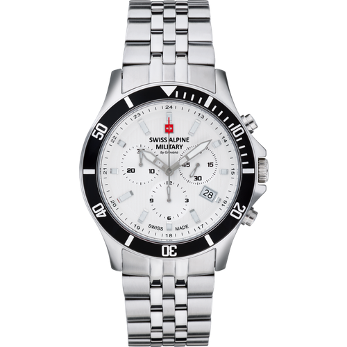 Наручные часы Swiss Alpine Military Alpine, белый наручные часы swiss alpine military 7011 1132sam