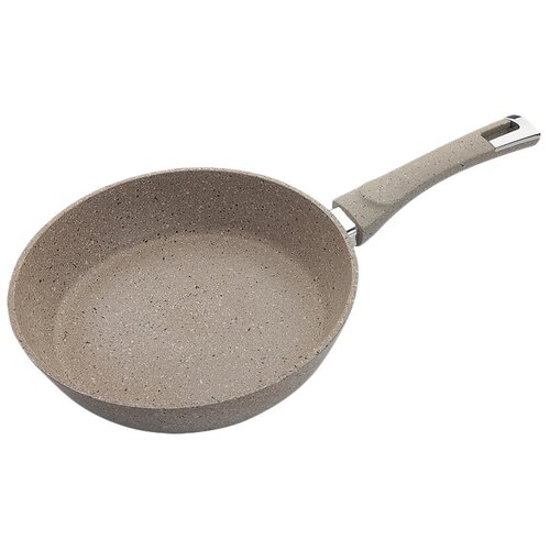 фото Сковорода маруся мрамор 9128, 28 см, серый