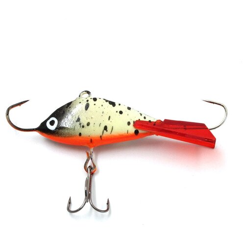 фото Воблер балансир для зимней рыбалки "яман" карасик fluo, размер 5 см, вес 15 гр., цв. 21, на блистере yaman