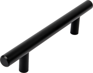 Ручка-рейлинг 96мм матовый чёрный