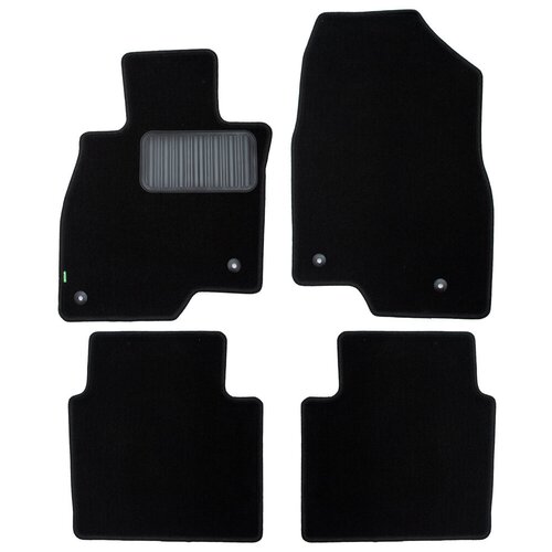 фото Коврики в салон klever standard mazda 6 2018->, сед., 4 шт. (текстиль)