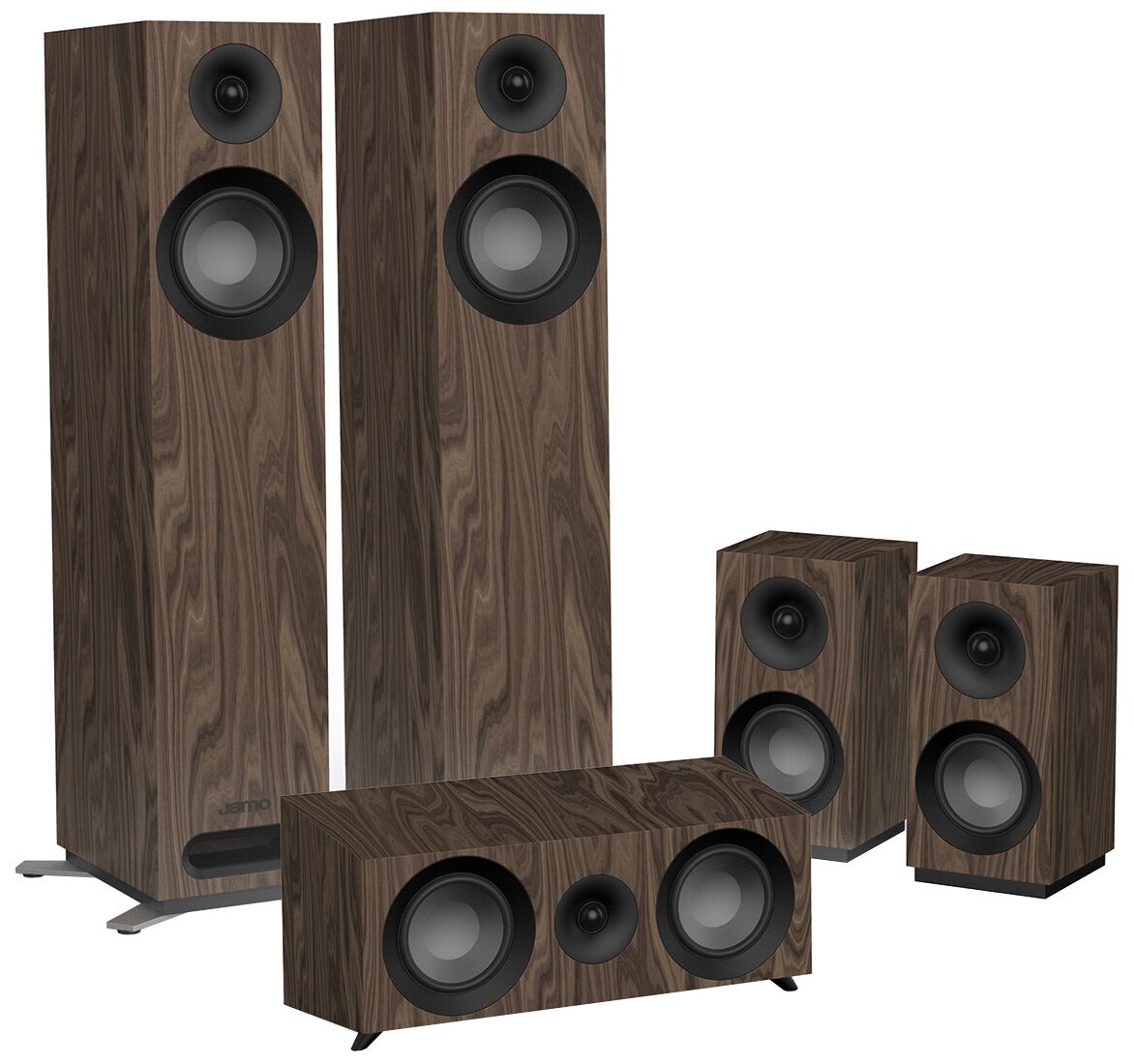 Jamo S 805 HCS Walnut