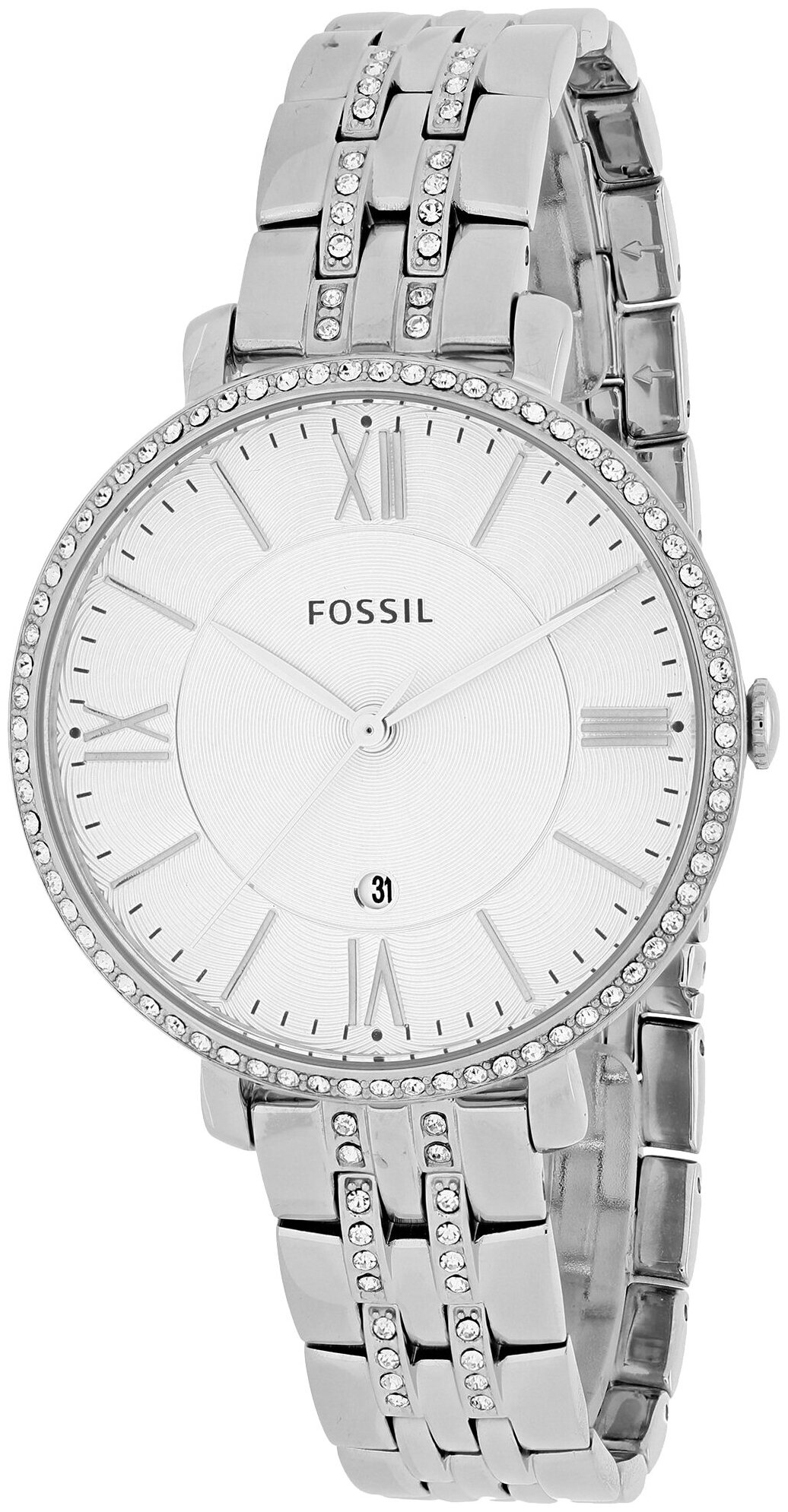 Наручные часы FOSSIL Jacqueline ES3545, белый, серебряный