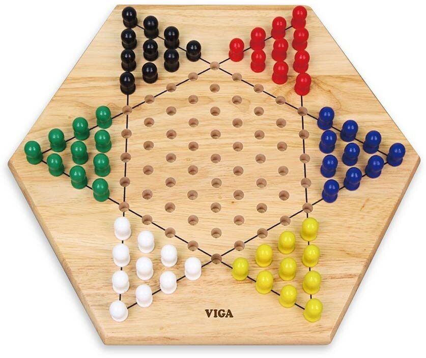 Настольная игра Viga Toys Китайские шашки (56143) - фото №5