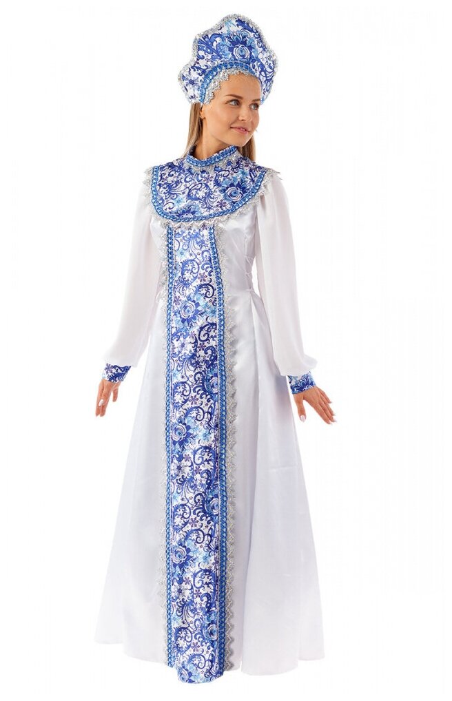 Новогодний костюм Снегурочка Елена (11929)