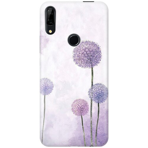 фото Силиконовый чехол на huawei p smart z / y9 prime (2019) / honor 9x / 9x premium / хуавей п смарт зет / у9 прайм (2019) / хонор 9х / 9х премиум с принтом "одуванчики" gosso