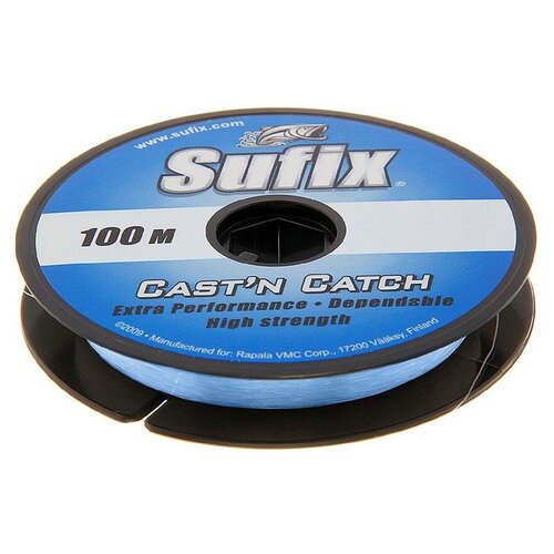 фото Леска sufix cast'n catch x10 синяя 100 м 0.30 мм 5,4 кг