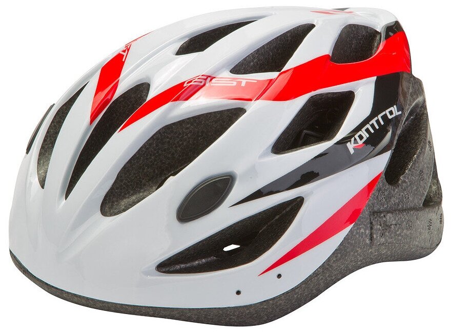 Stels Шлем защитный MV 23, цвет Белый-Красный, ростовка L