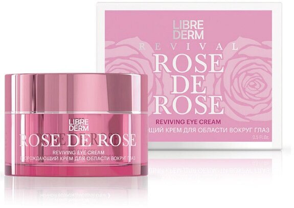 Либридерм (Librederm) Rose de Rose Возрождающий крем для области вокруг глаз 15 мл 1 шт