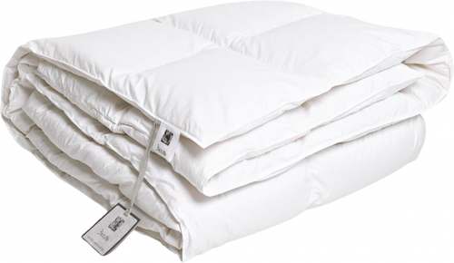 Одеяло пуховое «эколь белый полупух» 150х200 теплое