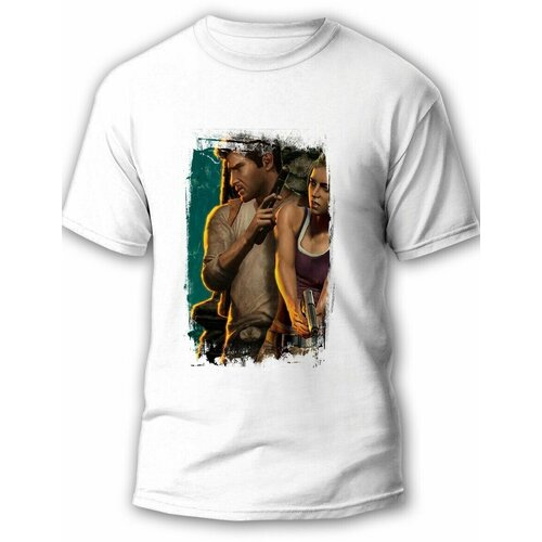 фото Футболка, размер l, белый будь на стиле