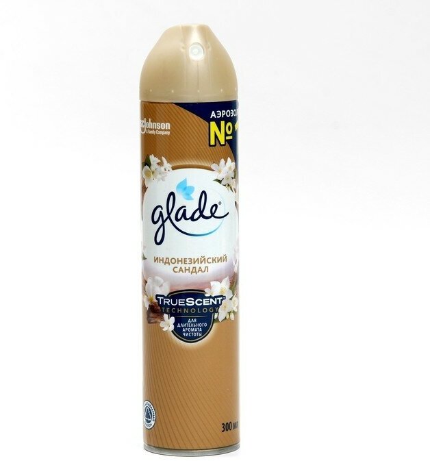 Glade освежитель воздуха Индонезийский сандал 300 мл