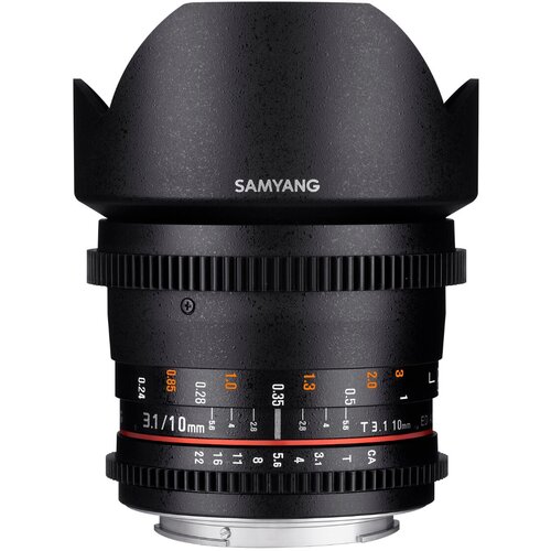 объектив samyang mf 12mm f 2 0 ed as ncs cs micro 4 3 silver Samyang 10mm T3.1 ED AS NCS CS VDSLR II MFT