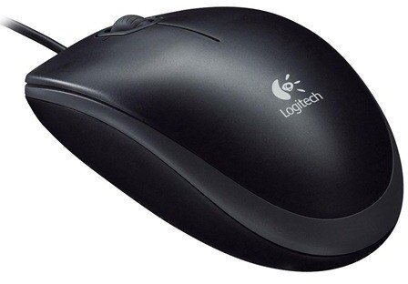 Мышь (910-003357) Logitech Optical B100 Black USB