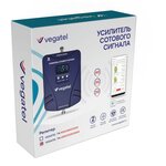 Усилитель сотовой связи и интернета 2G/3G/4G LTE репитер VEGATEL TN-1800/2100/2600 комплект две антенны + два кабеля - изображение