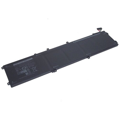 аккумулятор 4gvgh для ноутбука dell xps 15 9550 11 4v 84wh 7370mah черный Аккумуляторная батарея для ноутбука Dell XPS 15 (9550) 11.4V 84Wh 4GVGH