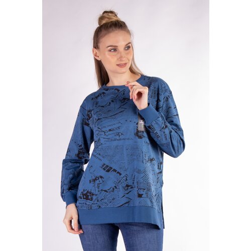 Свитшот Pakkoo, размер M, синий