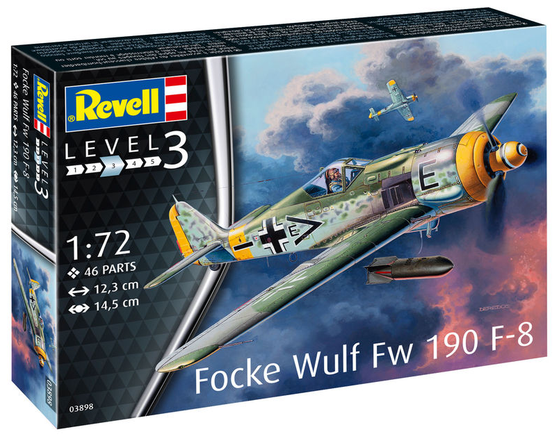 03898 Истребитель Focke Wulf Fw190 F-8