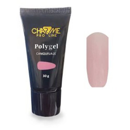 CHARME-PRO акригель Poly Gel камуфлирующий, 30 мл, 004