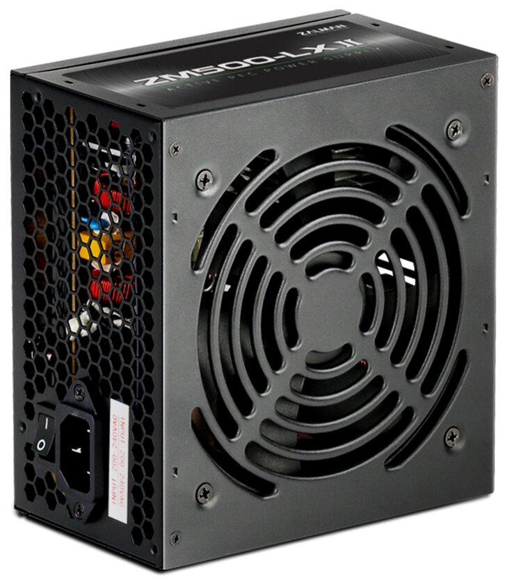 Блок питания Zalman ZM500-LXII 500W черный BOX