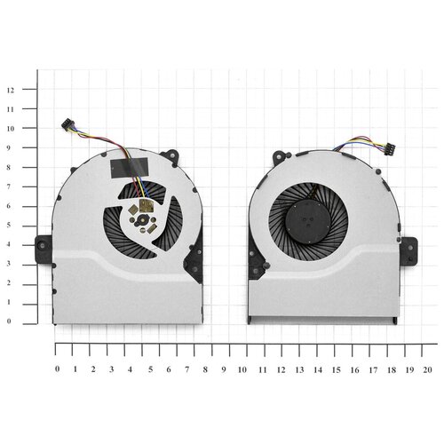 Вентилятор (кулер) для ноутбука ASUS X751L