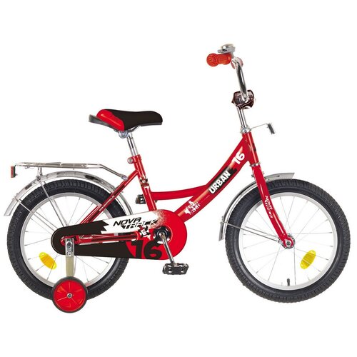 Детский велосипед Novatrack Urban 16 2019 красный требует финальной сборки 713000₽