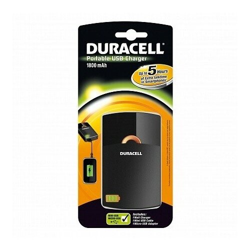 Аккумулятор DURACELL Portable USB Charger 1800mAh 919000₽