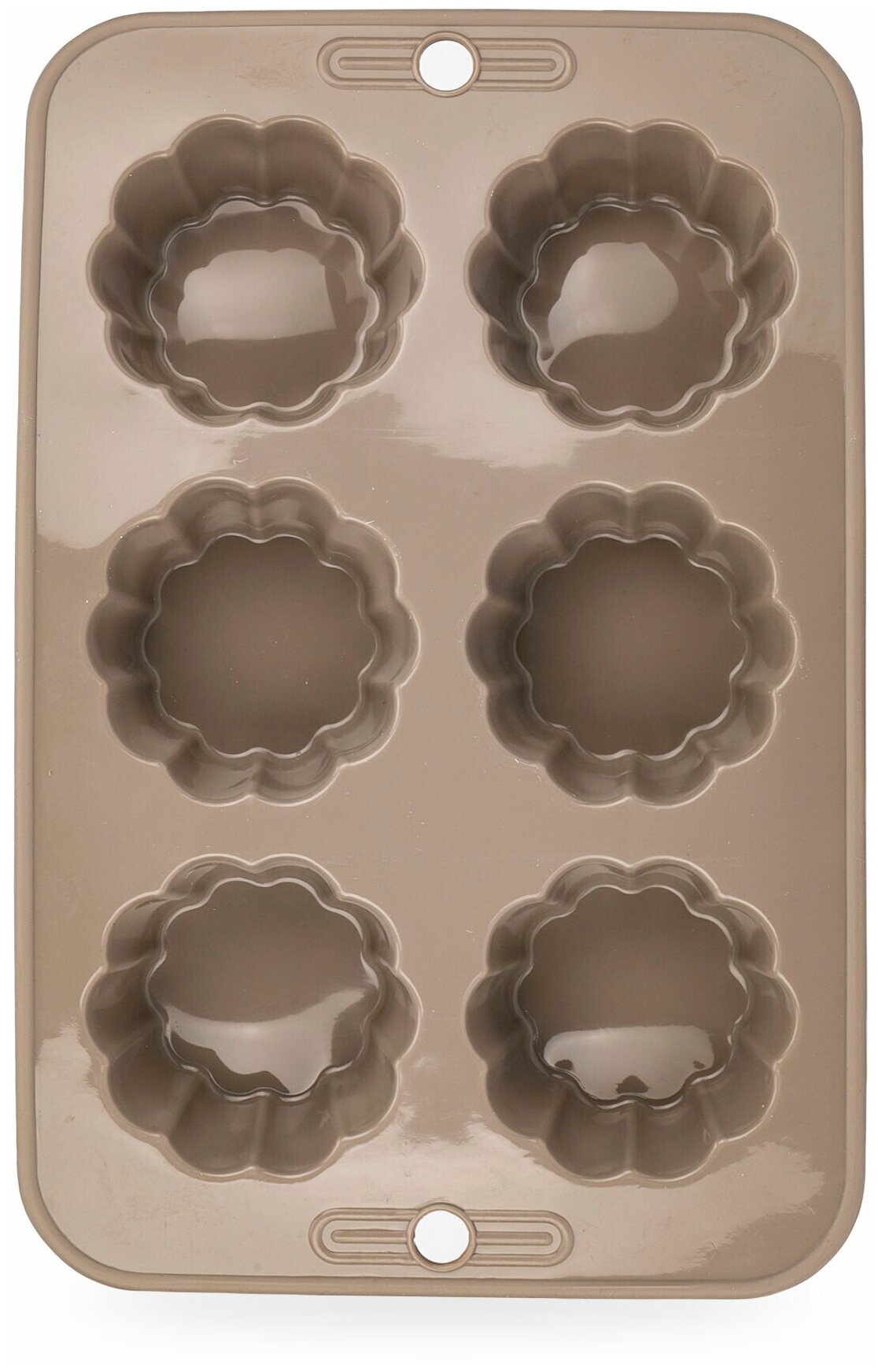 Набор форм для кексов Attribute Bake Grace ABS303, 6шт - фото №2