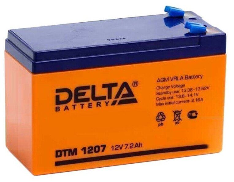 Батарея для ИБП Delta DTM 1207 (12V/72Ah)