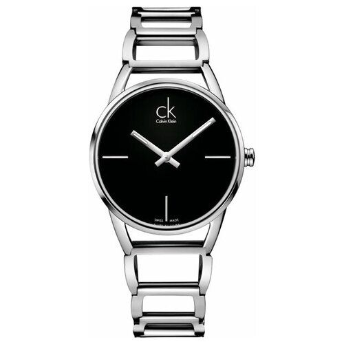 наручные часы calvin klein stately k3g23526 Наручные часы CALVIN KLEIN K3G23121, черный, серебряный