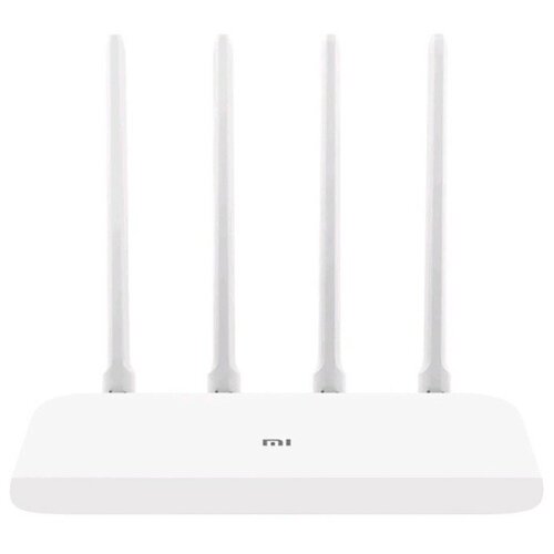 маршрутизатор беспроводной xiaomi mi wifi router 4a gigaversion 10 100 1000base tx белый Маршрутизатор беспроводной Xiaomi Mi WiFi Router 4 (4A), 10/100 Мбит, белый